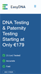 Mobile Screenshot of easydna.ie