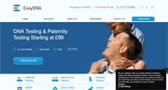 Desktop Screenshot of easydna.co.uk